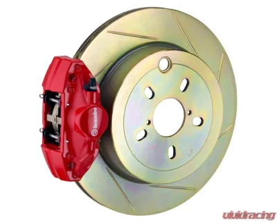 Brembo Brakes 316x20mm Type 1 Slotted Rear Left Replacement Rotor for Subaru - 906069