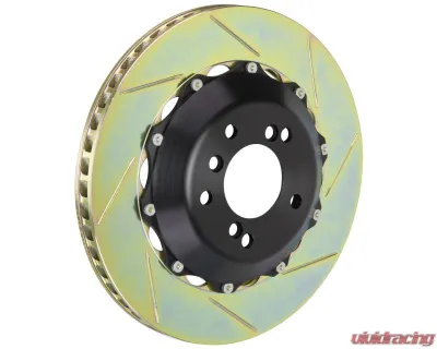 Brembo 345x28mm Disc Type 1 Slotted Left 2pc Replacement Ring - 906522