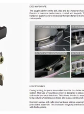Brembo Brakes D-Bobbin Semi-Floating Disc Hardware Pack 6mm Flange 8 Hole for GT Kits                                     - 915501 - Image 2