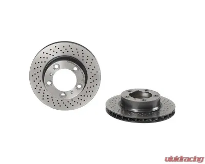 Brembo Premium UV Coated Front Brake Rotor 298mm Vented High Carbon - Universal Fitment - 09.C091.11