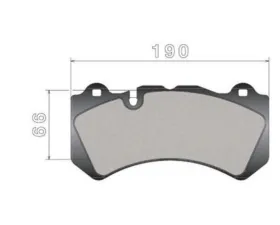Brembo FM100 L Caliper Brake Pad