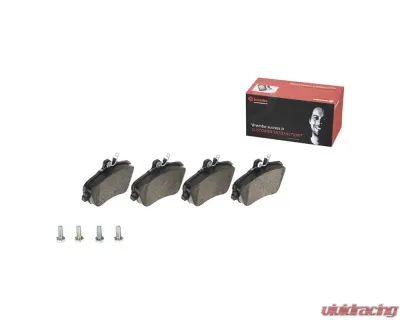 Brembo Brakes Premium Low-Met Brake Pads, FMSI 7523-D645, for Mercedes-Benz C-Class 1994-1998 - P06017
