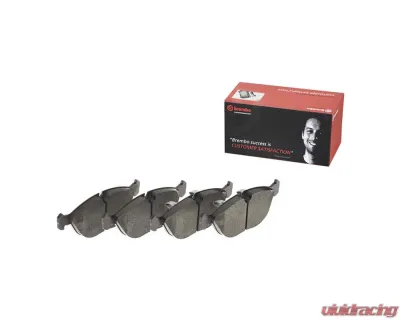 Brembo Premium Low-Met Brake Pads FMSI 7561-D1115 for Audi, BMW, Mercedes, VW - P06019