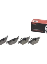 Brembo Brakes Premium Low-Met Brake Pads for BMW 128i, 325i, 328i, X1 - FMSI 7286-D1267                                     - P06038 - Image 2