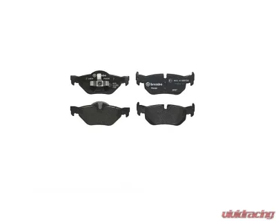 Brembo Brakes Premium Low-Met Brake Pads for BMW 128i, 325i, 328i, X1 - FMSI 7286-D1267 - P06038