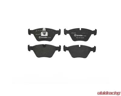 Brembo Brakes Premium Low-Met Brake Pads for BMW 330Ci/X3/Z4 2001-2010, ECE-R90 Approved - P06043