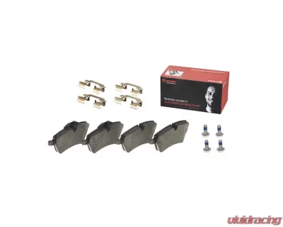 Brembo Brakes Premium Low-Met OE Equivalent Brake Pads for Mini Cooper 2010-2015, Mini Coupe 2012-2015 - P06051