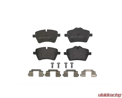 Brembo Brakes Premium Low-Met OE Equivalent Brake Pads for Mini Cooper 2010-2015, Mini Coupe 2012-2015 - P06051