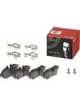 Brembo Brakes Premium Low-Met Brake Pads for Mini Cooper 2007-2015, FMSI 8424-D1309                                     - P06052 - Image 2