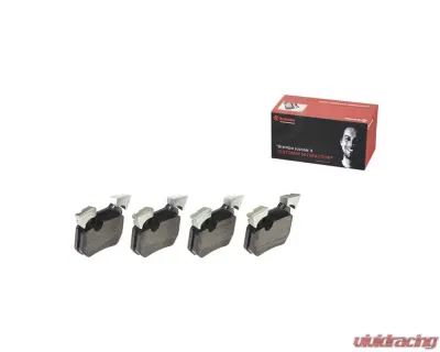 Brembo Brakes Premium Low-Met Brake Pads for BMW 135i 2008-2013, WVA 24315, 16.5mm Thickness - P06059