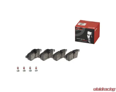 Brembo Brakes Premium Low-Met OE Equivalent Pad for BMW Z4 2009-2011, 18mm Thickness - P06062