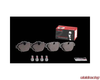 Brembo Brakes Premium NAO Ceramic Brake Pads for BMW 528i, 530i, X3, Z4 (2010-2023) - P06064N