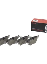 Brembo Brakes Premium Low-Met OE Equivalent Pad for BMW 525i/528i 2001-2003, 20.3mm Thickness                                     - P06065 - Image 2