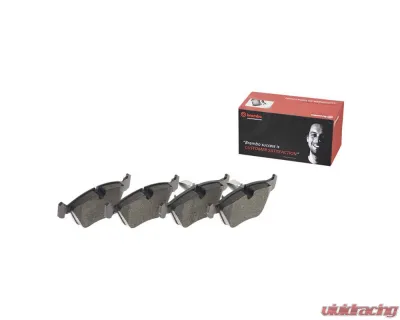 Brembo Brakes Premium Low-Met OE Equivalent Pad for BMW 525i/528i 2001-2003, 20.3mm Thickness - P06065