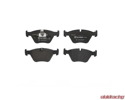 Brembo Brakes Premium Low-Met OE Equivalent Pad for BMW 525i/528i 2001-2003, 20.3mm Thickness - P06065