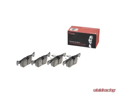 Brembo Brakes Premium Low-Met Brake Pads for BMW 228i, 320i, 328i, 330i, 430i - P06071
