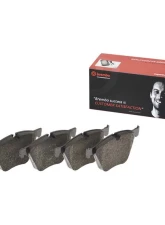 Brembo Brakes Premium Low-Met OE Equivalent Pad for BMW 760Li, X6, Alpina B6/B7 2010-2019                                     - P06073 - Image 2