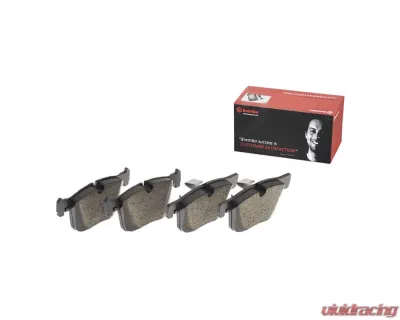 Brembo Brakes Premium Low-Met Brake Pads for BMW 228i, 320i, X3, 2011-2021, WVA 25199 - P06075