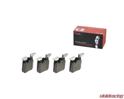 Brembo Brakes Premium Low-Met Brake Pads for BMW 228i, 320i, M2, 2012-2021, 16.6mm Thick - P06087