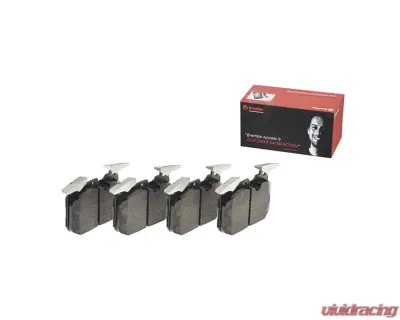 Brembo Premium Low-Met Brake Pads for BMW 228i, 320i, 335i, 340i, 2012-2021, WVA 25028 - P06088