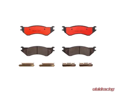 Brembo Premium NAO Ceramic OE Equivalent Pad - P18016N