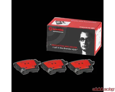 Brembo Premium NAO Ceramic OE Equivalent Pad - P18033N