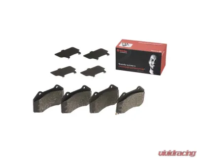 Brembo Premium Low-Met Brake Pads P23182 for Chevrolet Cobalt, HHR, Mazda Miata - P23182
