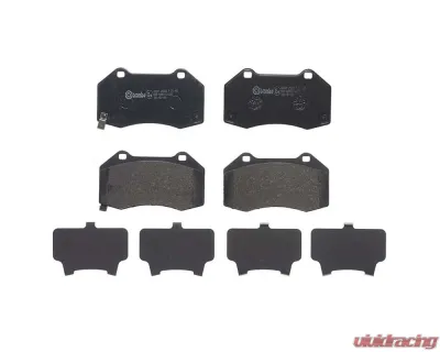 Brembo Premium Low-Met Brake Pads P23182 for Chevrolet Cobalt, HHR, Mazda Miata - P23182