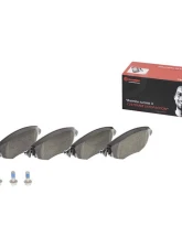 Brembo Brakes Premium Low-Met Brake Pads for Jaguar X-Type 2002-2008, WVA 23279                                     - P24060 - Image 2