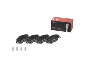 Brembo Brakes Premium Low-Met Brake Pads for Jaguar X-Type 2002-2008, WVA 23279