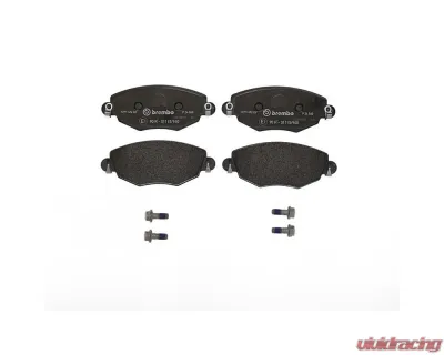 Brembo Brakes Premium Low-Met Brake Pads for Jaguar X-Type 2002-2008, WVA 23279 - P24060