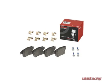 Brembo Premium Low-Met Brake Pads P24063 for Ford, Jaguar, Mercury, ECE-R90 Approved - P24063