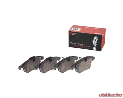 Brembo Brakes Premium Low-Met OE Equivalent Pad for Jaguar, Land Rover, Volvo, 19-20mm Thickness - P24076