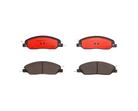 Brembo Brakes Premium NAO Ceramic Brake Pads for Ford Mustang 2006-2010, 17.8mm Thickness