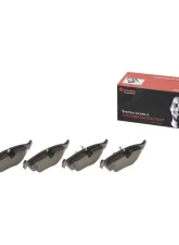 Brembo Brakes Premium Low-Met Brake Pads for Jaguar Vanden Plas/XJ6/XJ12 1990-1997                                     - P36008 - Image 2