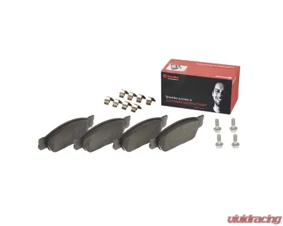 Brembo Premium Low-Met Brake Pads for Ford Thunderbird, Jaguar S-Type, Lincoln LS 2000-2006 - P36012