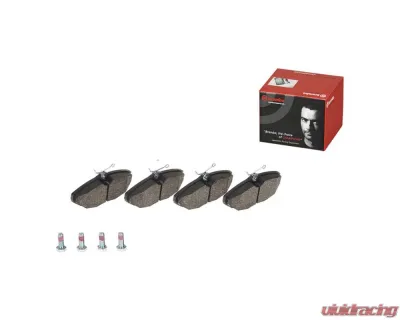 Brembo Brakes Premium Low-Met OE Equivalent Brake Pads for Ford, Jaguar, Lincoln 2000-2005 - P36013