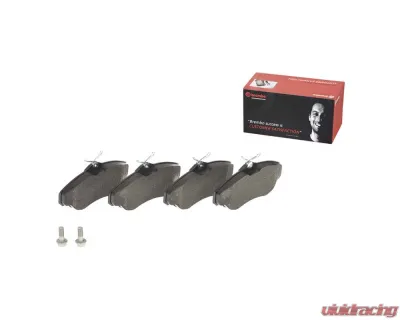 Brembo Premium Low-Met Brake Pads for Land Rover Discovery 1999-2004, Range Rover 1996-2001 - P44008