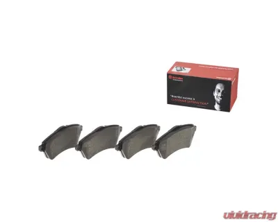 Brembo Brakes Premium Low-Met Brake Pads for Land Rover Freelander 2002-2005, WVA 23615 - P44011