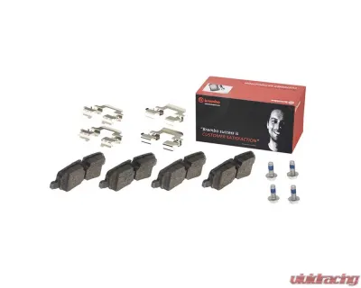 Brembo Premium Low-Met Brake Pads for Land Rover LR4, Range Rover, Range Rover Sport - P44019