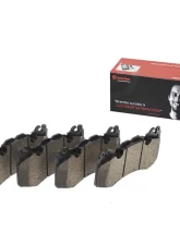 Brembo Brakes Premium Low-Met Brake Pads for Land Rover Defender, Discovery, Range Rover, 16.7mm                                     - P44023 - Image 2
