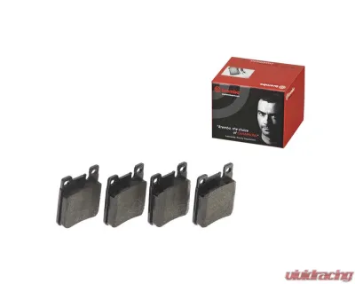 Brembo Brakes Premium Low-Met OE Equivalent Pad for Mercedes-Benz 1992-2009 Models - P50017