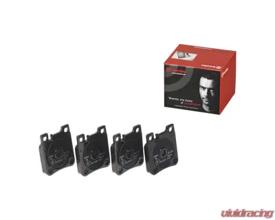 Brembo Brakes Premium Low-Met OE Equivalent Pad for Mercedes-Benz 1992-2009 Models - P50017