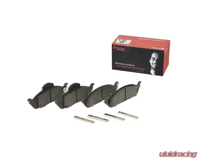 Brembo Premium Low-Met Brake Pads for Mercedes-Benz ML320/ML350/ML430, 1998-2005 - P50039