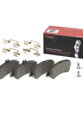 Brembo Brakes Premium Low-Met OE Equivalent Pad for Mercedes-Benz GLK250/GLK350 2010-2015                                     - P50086 - Image 2