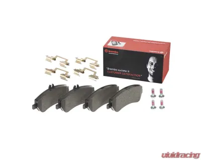 Brembo Brakes Premium Low-Met OE Equivalent Pad for Mercedes-Benz GLK250/GLK350 2010-2015 - P50086