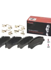 Brembo Brakes Premium Low-Met OE Equivalent Pad for Mercedes-Benz GLK250/GLK350 2010-2015                                     - P50086 - Image 3