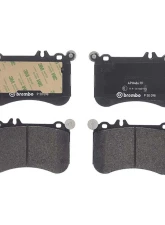 Brembo Premium Low-Met Brake Pads for Mercedes-Benz CLS550 E550 SLC43 AMG SLK55 AMG 2012-2018                                     - P50098 - Image 3