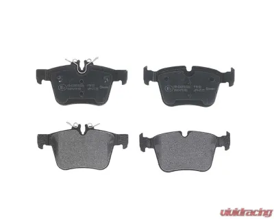 Brembo Premium Low-Met Brake Pads for Mercedes-Benz C300/C350e/C400, 122.5mm Width - P50122