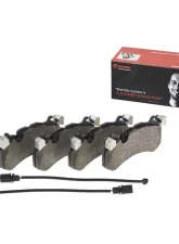 Brembo Brakes Premium Low-Met Brake Pads for Audi RS7 2014-2018, 16.8mm Thickness                                     - P50127 - Image 2